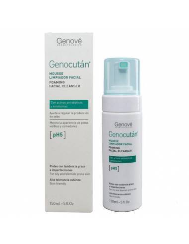 GENOCUTAN MOUSSE LIMPIADOR FACIAL PIEL GRASA 150 ML
