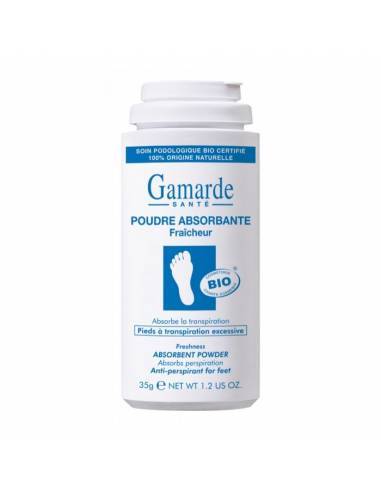 Poudre Absorbante Fraicheur Bio Pieds...