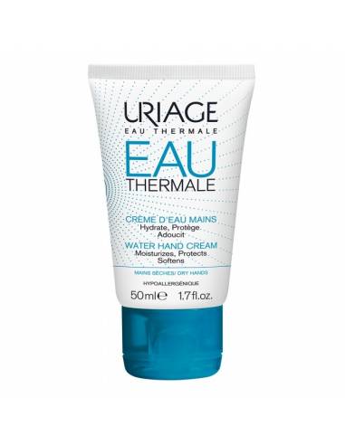 Uriage Creme D'eau Mains Seches - Bioax.fr