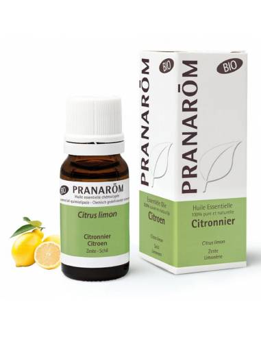 Pranarôm Citronnier Bio Les Huiles Essentielles 10ml