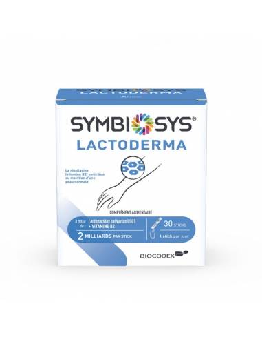Lactoderma 30 sticks avec vitamine B2...