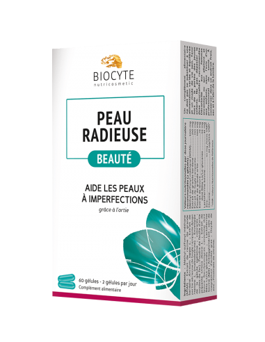 Peau Radieuse 60 Gelules Biocyte