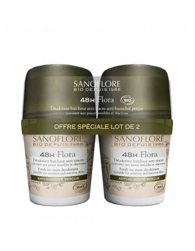 Lot 2 Roll-on bio efficacité 48h...