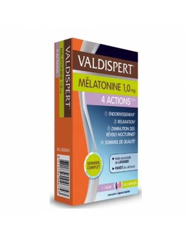 Melatonine 4 Actions 30 Comprimes 1mg...