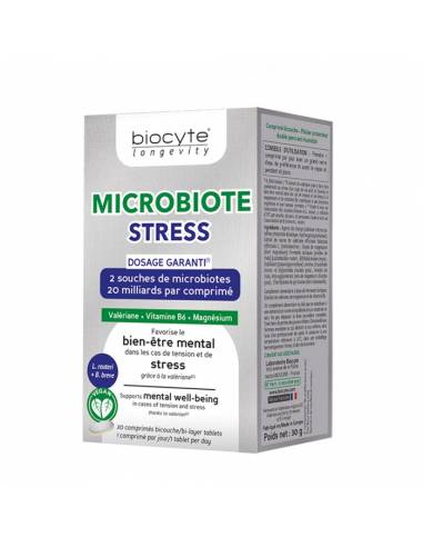 Microbiote Stress 30 comprimés...